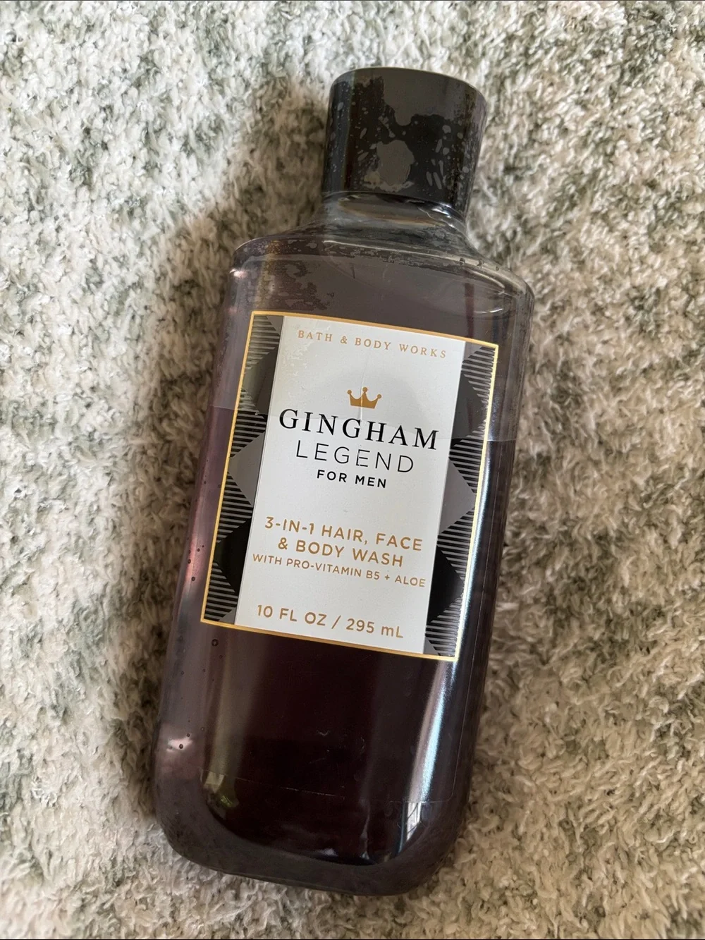 Bath & Body Works Gingham Legend Men's Body Wash 3in1 NWT 10oz.
